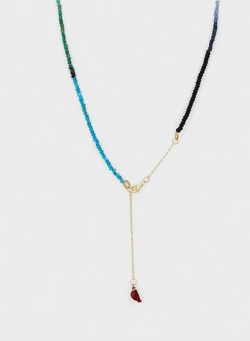 SHASHI Aisha Gemstone Necklace
