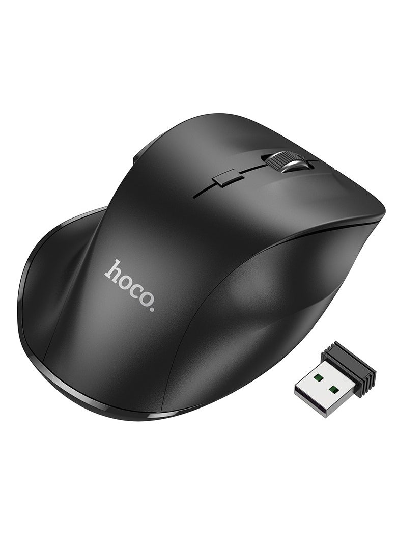 hoco. - hoco GM24 Mystic Six-Button Dual-Mode Business Wireless Mouse – 2.4G/Bluetooth, Adjustable DPI, Lightweight Design - Image 1