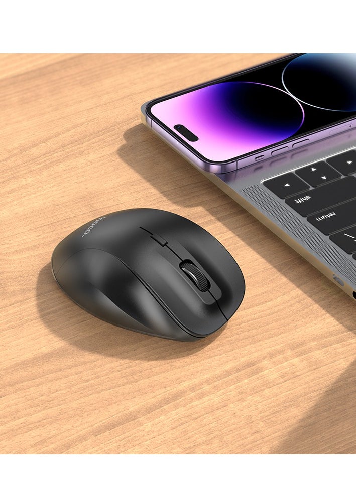 hoco. - hoco GM24 Mystic Six-Button Dual-Mode Business Wireless Mouse – 2.4G/Bluetooth, Adjustable DPI, Lightweight Design - Image 1