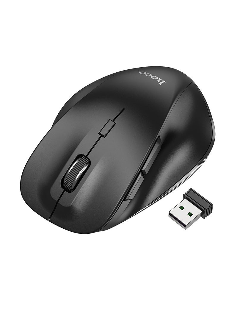 hoco. - hoco GM24 Mystic Six-Button Dual-Mode Business Wireless Mouse – 2.4G/Bluetooth, Adjustable DPI, Lightweight Design - Image 1