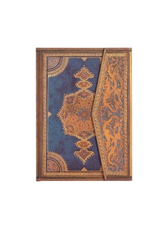 Safavid Indigo (Safavid Binding Art) Midi Unlined Hardcover Journal  - Image 2