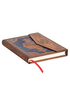 Safavid Indigo (Safavid Binding Art) Midi Unlined Hardcover Journal  - Image 3
