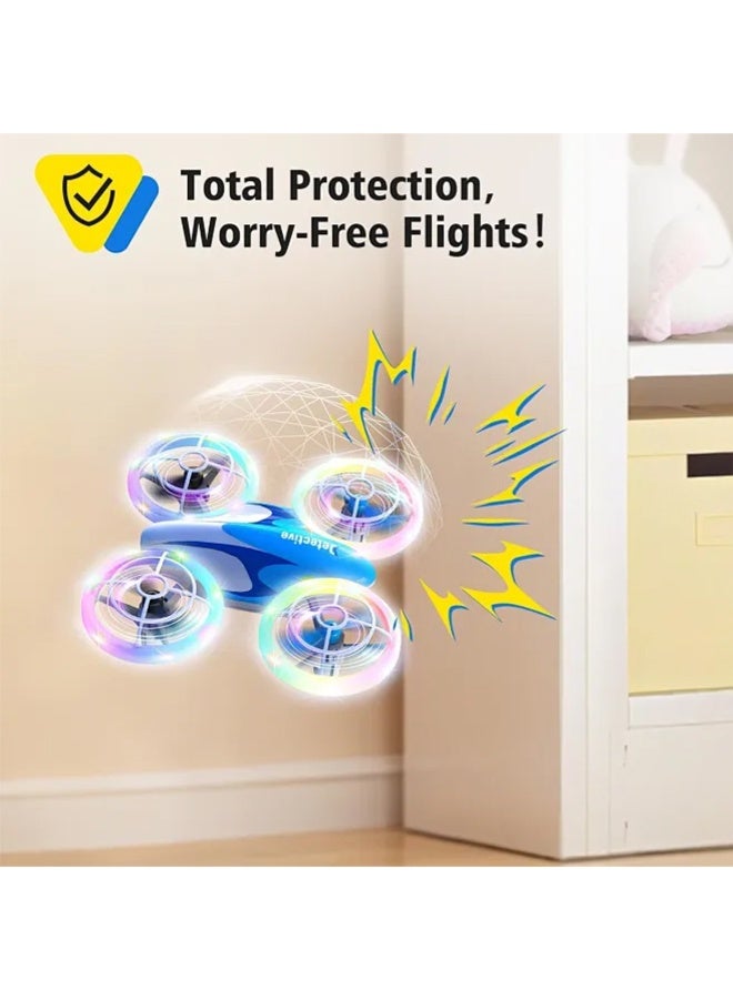 Plastic Toy Drone for Kids – Lightweight Remote Control Quadcopter, Safe and Easy to Fly with Stable Hovering - Image 5