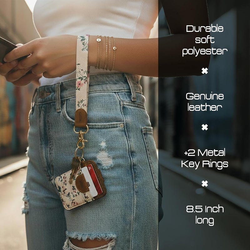 POCKT Lanyard for Keys Wristlet Strap Key Chain Holder for Men and Women - Cool Hand Wrist Lanyards for Keys and Wallets - Image 3