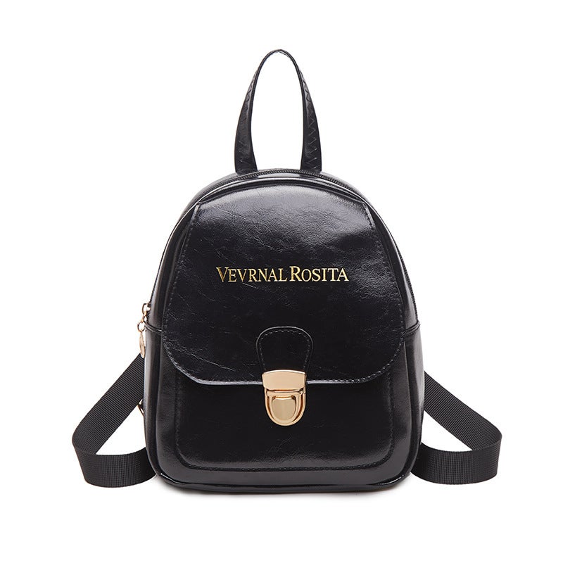 حقيبة ظهر نسائية صغيرة من البولي يوريثان كاجوال - Image 5