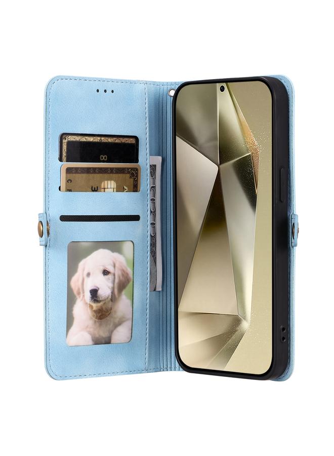 اس-توب جراب لهاتف Samsung Galaxy S24 5G جراب هاتف من الجلد المنقوش بنقشة الطوطم - Image 3