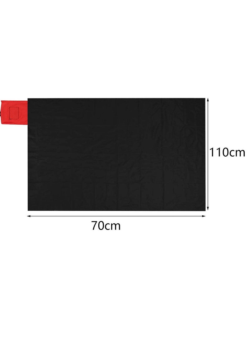 Y&D Mini Pocket Picnic Blanket(27.56 * 43.31 In ), Foldable Beach Blanket Lightweight Waterproof Camping Travel Mat with Portable Bag for Hiking Walking Traveling Outdoor Activities - Image 5