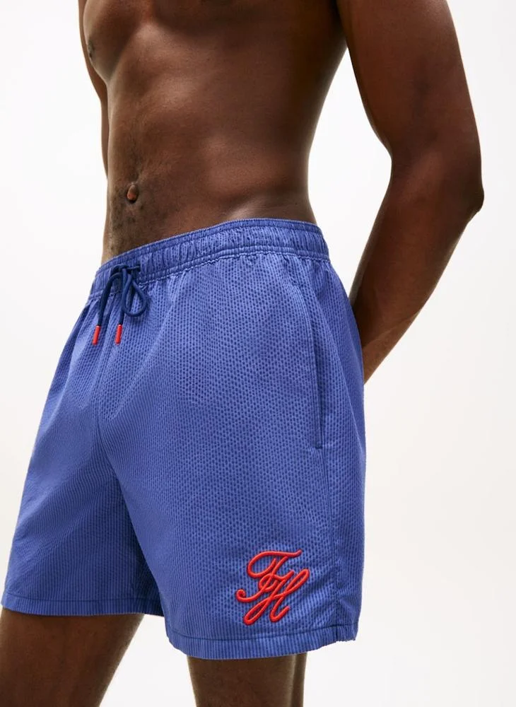 Tommy Hilfiger  Ithaca Stripe Mid Length Swim Shorts for Men | Best Price UAE