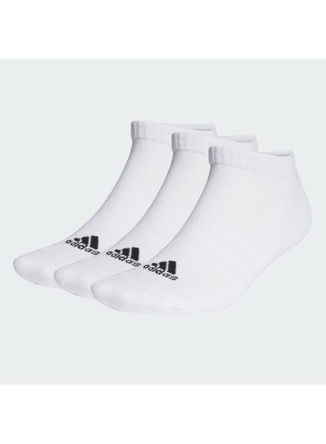 Cushioned Sportswear Low Cut Socks 3 Pair Pack