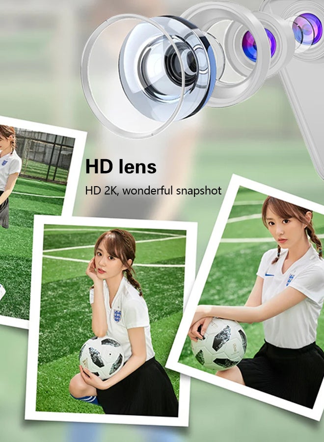 TT كاميرا صغيرة 2K للجسم مقاومة للماء وكاميرا حركة قابلة للارتداء، مع بطاقة TF سعة 128 جيجابايت، للسفر والجامعة وكاميرا جيب ومسجل فيديو محمول وكاميرا إبهام - Image 2