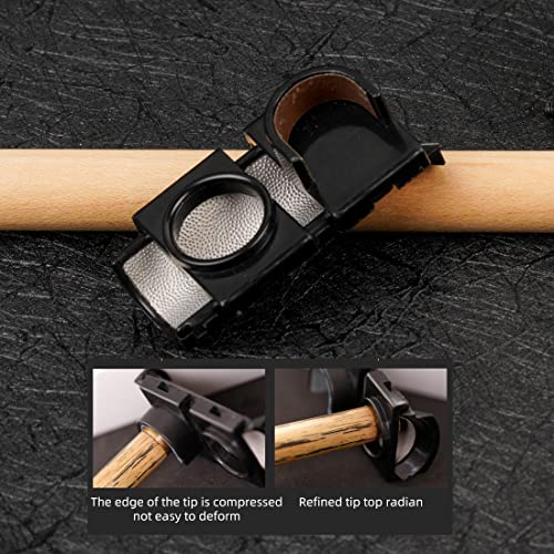 KONLLEN Pool Cue Tip Shaper 1-Stop 9.3 to 13.2mm Billiard Repair Tool All in1 Accessories 7in1 Multifunctional - Image 3