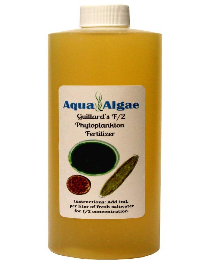 Aqua Algae F2 Ferts (16oz) – Concentrated Guillard's F/2 Formula for Phytoplankton Culture - Professional Algae Fertilizer for Nannochloropsis & Tetraselmis - Boosts Copepod & Reef Tank Health - Image 1