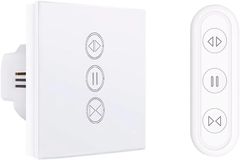 Compatible for Tuya EU WiFi Smart Curtain Switch with Voice Assistant & Remote for Electric Blinds(Remote only) - Image 2