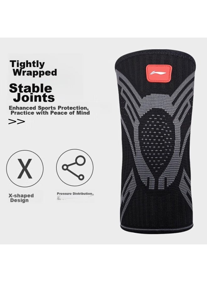 Li-Ning Li-ning Elbow Guard Joint Sleeve For Men, Arm Protector, Tennis Elbow Specialized Sports Arm Sleeve For Women, Fitness Ldet865-1 Black And Gray M - Image 2