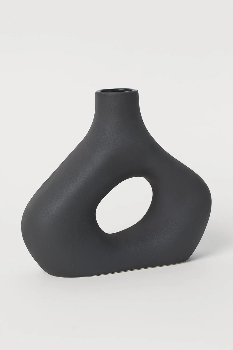 H&M Stoneware vase