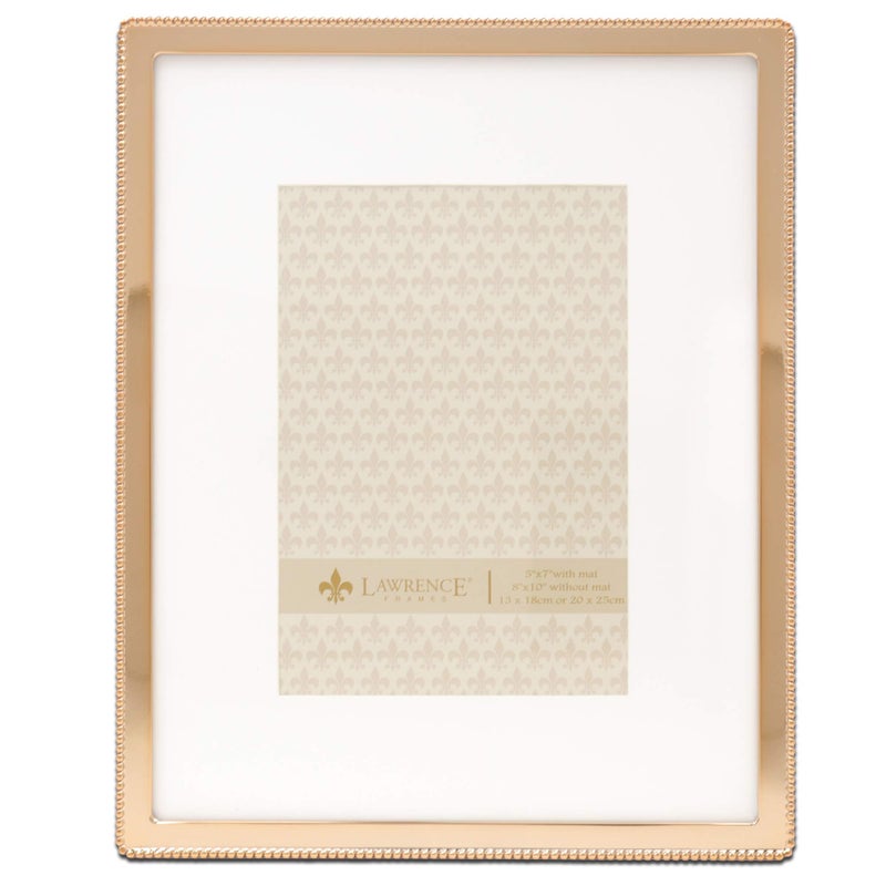 Lawrence Frames 714080 Lawrence Home Picture Frame 8x10 Gold