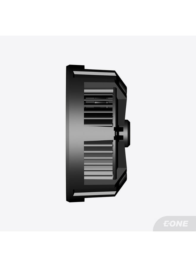 EONE 15W Magnetic Wireless Charger with Cooling Fan, MagSafe Compatible Phone Cooler Charger, RGB LED, 5500RPM Cooling, Type-C Input, Portable for iPhone & Android – Black - Image 2