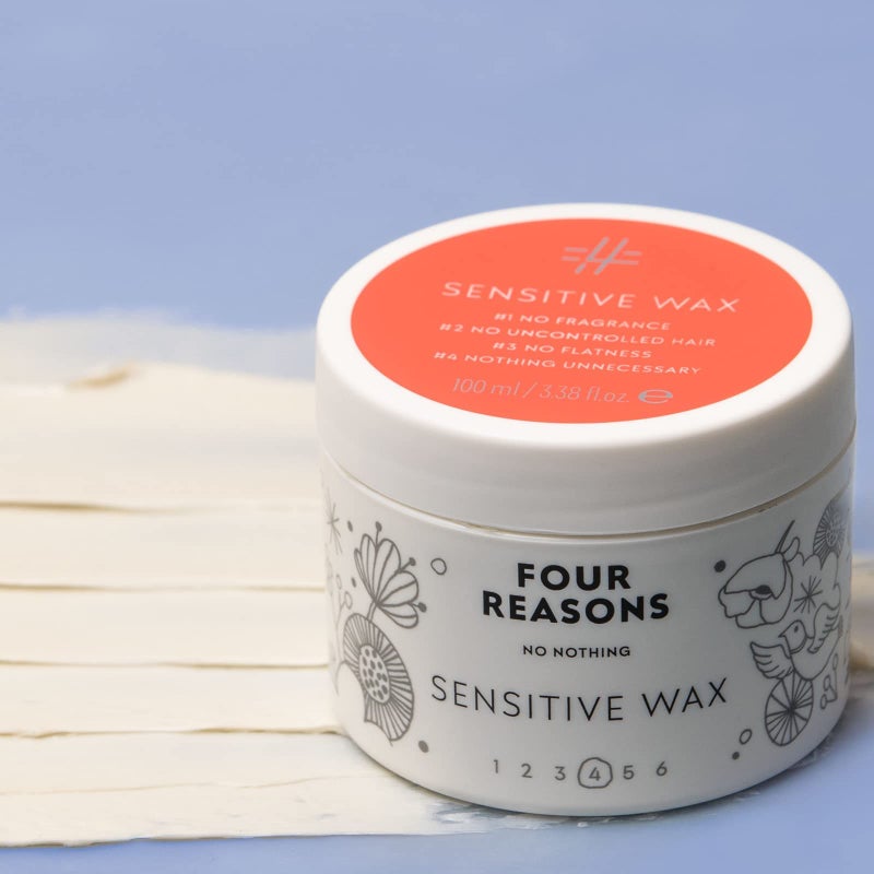 No nothing Hair Styling Wax For Sensitive Skin - Extra Strong Hold With Flexible Finish, Paraben, Fragrance Free, Vegan, Hypoallergenic, Texturing For Damp & Dry Hair, Men & Women - Image 4