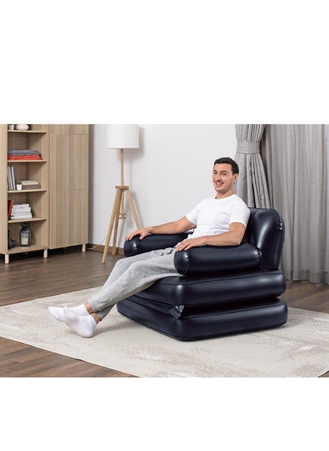 Inflatable Air Sofa - Comfortable and Easy to Store Sofa for Indoor and Outdoor Use - Perfect for Camping and Relaxing at Home