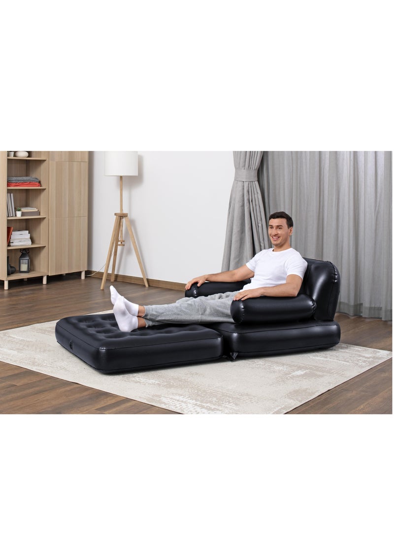 Inflatable Air Sofa - Comfortable and Easy to Store Sofa for Indoor and Outdoor Use - Perfect for Camping and Relaxing at Home