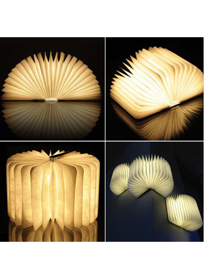 Loquat 5 Color LED Book Designed Night Light White 3x12cm - Image 3