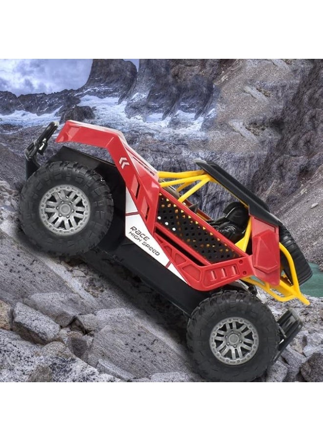 GOLD MANTIS RC Off Road Racing Car 4WD Remote Control Monster Truck for Kids – High Speed Rock Crawler with Big Tires & Durable Suspension Toy - Image 3