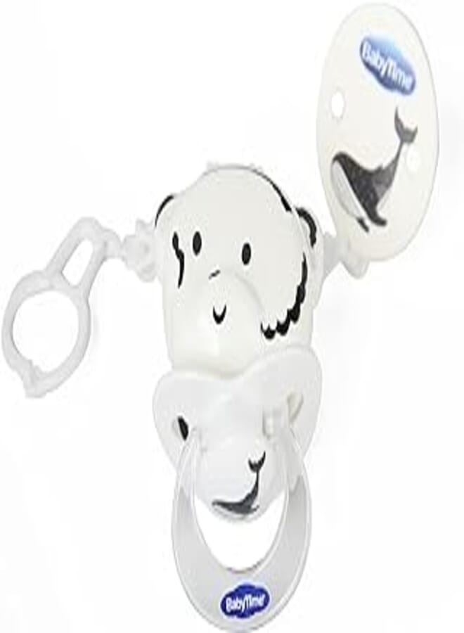 Baby Time Baby Time Baby Accessories BT199 Soother Protector Case For Silicone Plus Shoother white 1.0 Piece