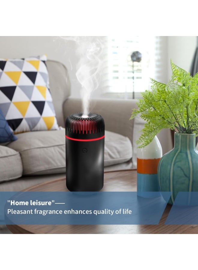 Bukela Car Humidifier Aromatherapy Essential Oil Diffuser USB Mist Mini Portable for Car Home Office Bedroom, 100ML, Black - Image 5
