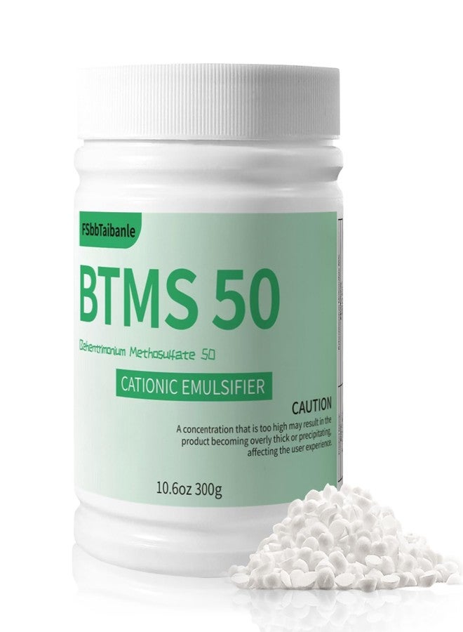 FSbbTaibanle 10.6 oz BTMS 50 Conditioning Emulsifier granules, 100% derived from plant-based，Ideal for Leave-in Conditioner, Lotions, Shampoos and More - Image 1