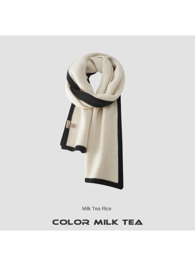 New Scarf Women Autumn Winter Small Fragrant Edge Temperament Versatile Warm Shawl High-end Casual Soft Neck Warmer