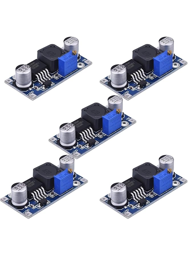 PROMASS promass 5pcs Boost Converter Module XL6009 DC to DC 3.0-30V to 5-35V Output Voltage Adjustable Step-up Circuit Board  - Image 1