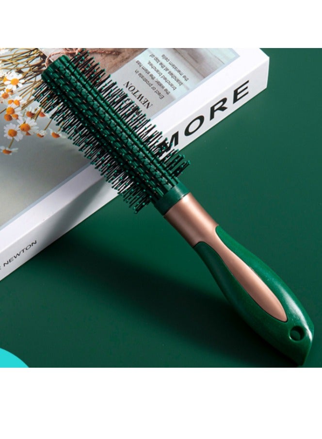 Generic Green Massage Airbrush Comb Set (3-Pack) - Negative Ion Styling Tool for Salon, Students, Curly Hair, Luxury Beauty Care - Image 3
