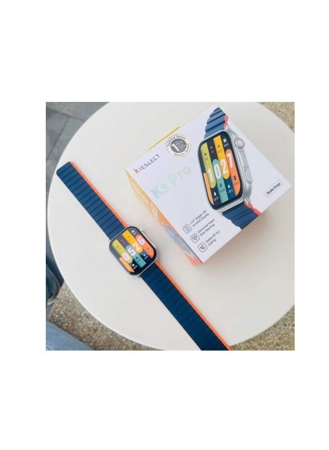 Kieslect KS Pro 2.01 inch Smart Watch Make and Receive Calls and Track Your Fitness Features a screen and stable Bluetooth 5.2 connection