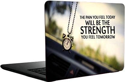 Just Care Laptop Skin Sticker for Dell, Hp, Toshiba, Acer, Asus & All 16-Inch Models - Waterproof, Laminated Cover (Strength) - Image 2