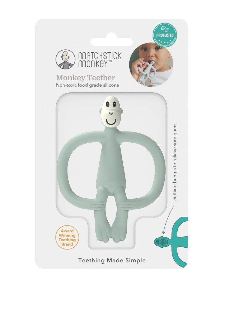 MATCHSTICK MONKEY Teether No Tail Mint Green - Image 5