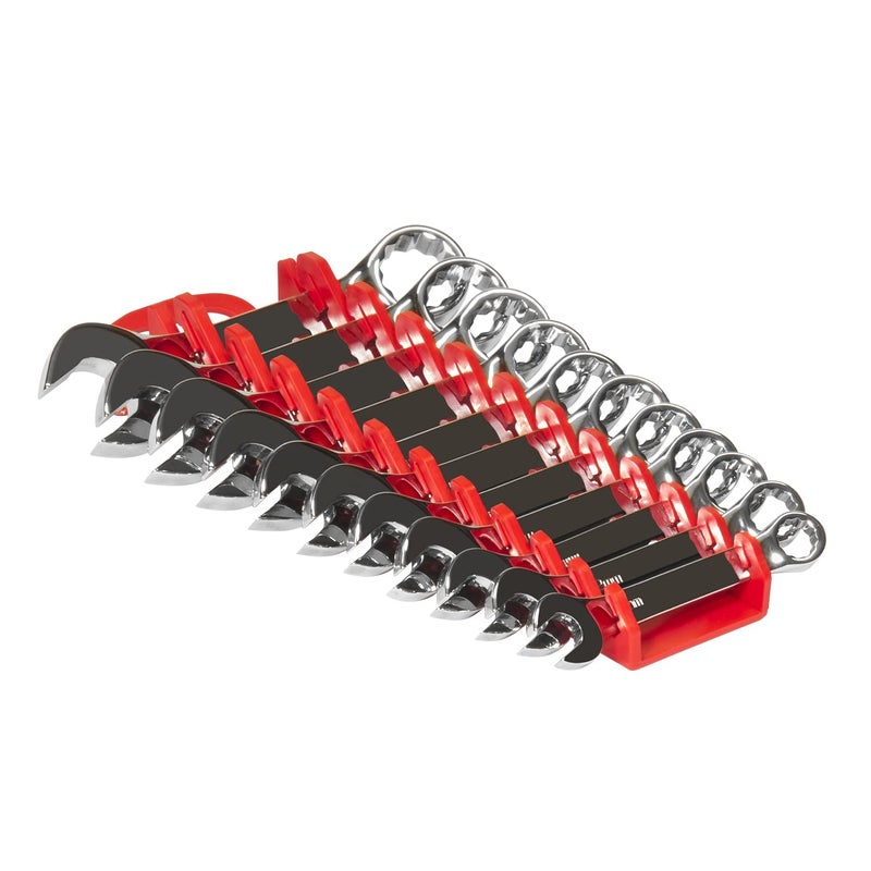 Ernst Manufacturing Gripper Stubby Wrench Organizer, 11 Tool, Black - Image 5