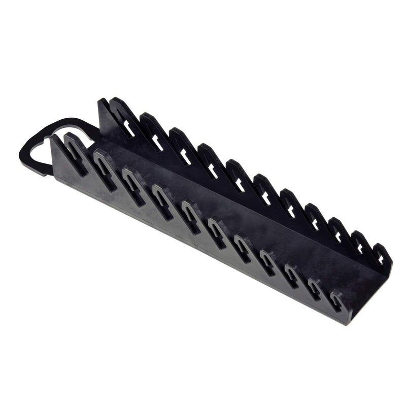 Ernst Manufacturing Gripper Stubby Wrench Organizer, 11 Tool, Black - Image 1