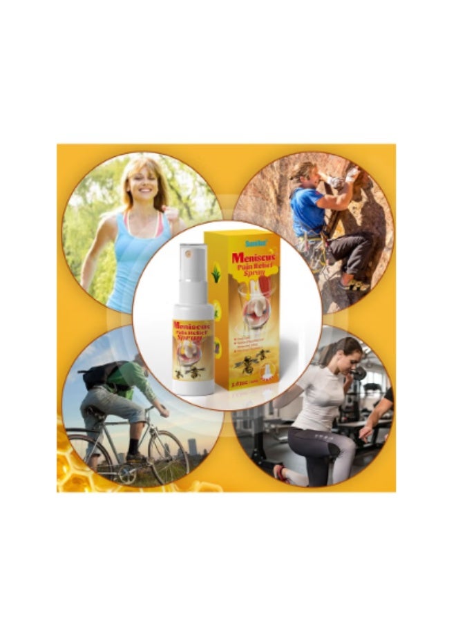 Sumifun Meniscus Pain Relief Spray Bee Venom Spray for Relieve Sore Joints,Muscles and Joints 30ml - Image 3