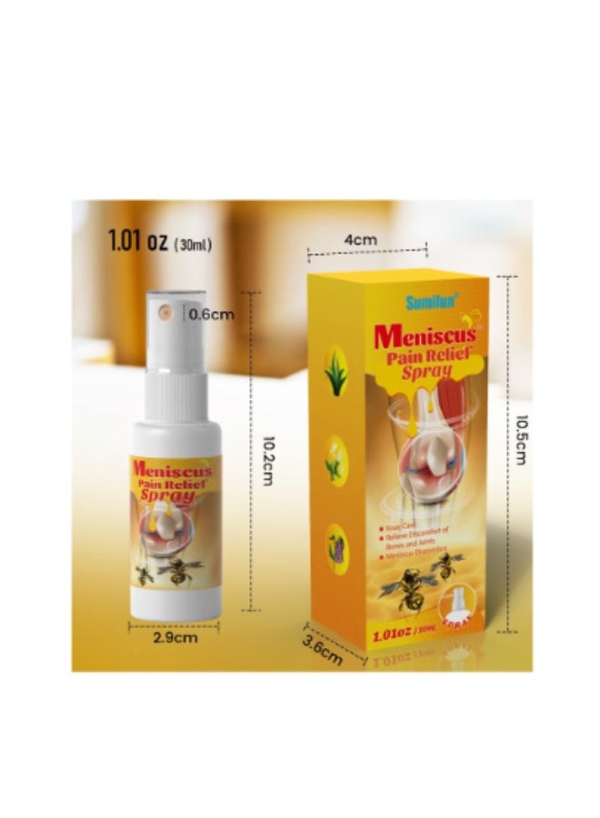 Sumifun Meniscus Pain Relief Spray Bee Venom Spray for Relieve Sore Joints,Muscles and Joints 30ml - Image 2