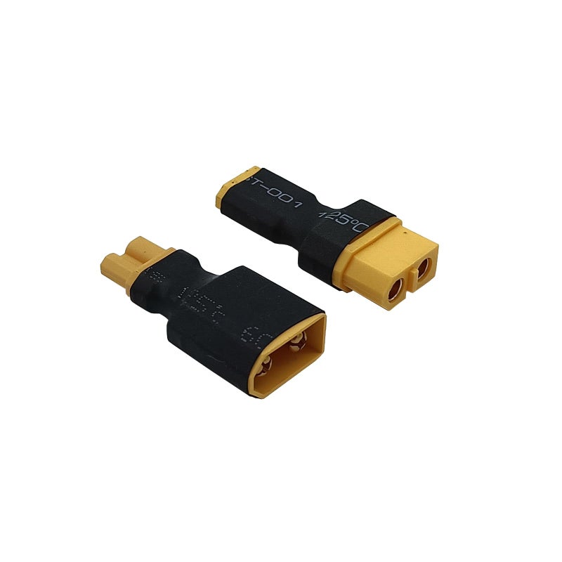LINSYRC 2 Pairs XT30 to XT60 Plug RC Male Female Connector Adapter for RC FPV Drone Car Lipo NiMH Battery Charger ESC - Image 3