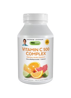Andrew Lessman Vitamin C 500 Complex 60 Capsules Nonacidic Vitamin C Plus Citrus Bioflavonoids For Immune System And Antioxidant Support No Stomach Upset Small Easy To Swallow Capsules  - Image 1