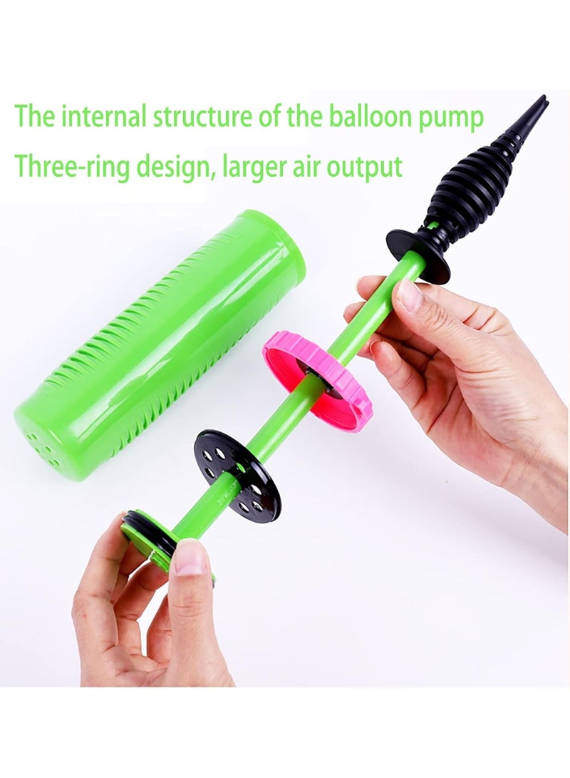 Balloon Pump Handheld Two-Way Dual Action - Hand Blower Air Pumper for Balloons - Ballon Inflator Pumping - Manual Baloon Inflators Machine - Image 3