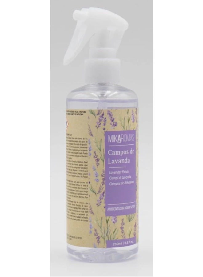 MIKAROMAS Ambient Room Spray- Lavender Fields 250ml - Image 1
