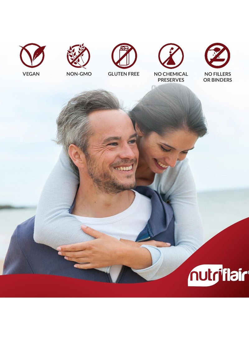 NutriFlair Premium Berberine+ 1200mg, 120 Vegetable Capsules - Image 3