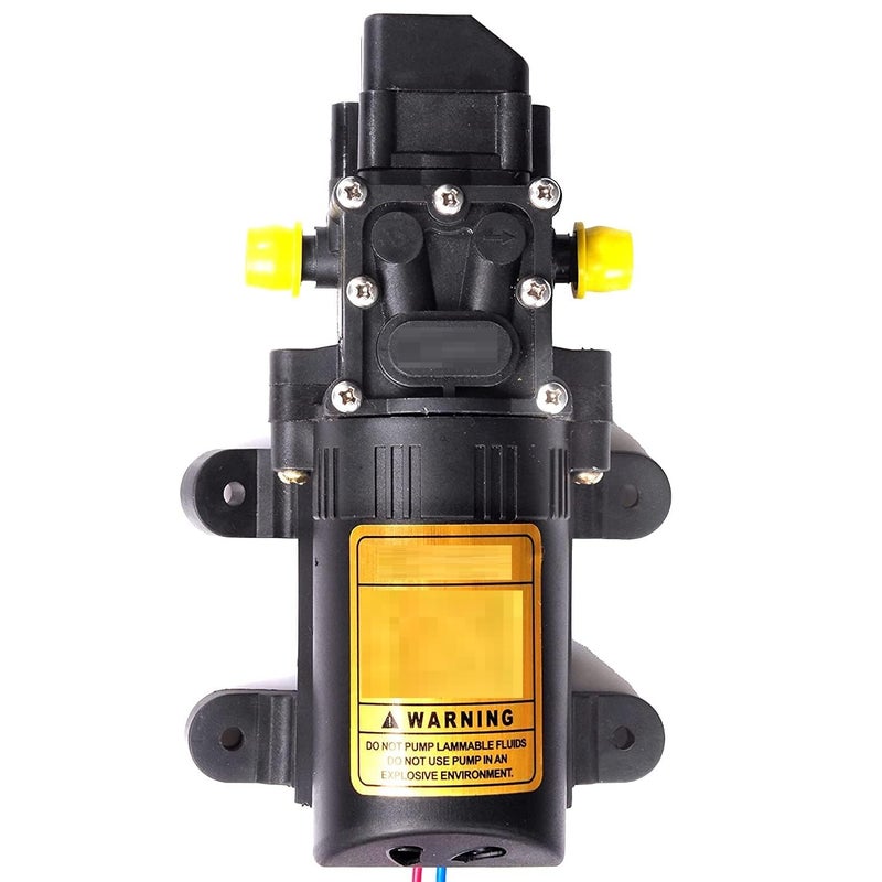 Robodo مضخة غشاء 550 12 فولت مضخة مياه لرش المياه مضخة ارتجاع حوض السمك - Image 1