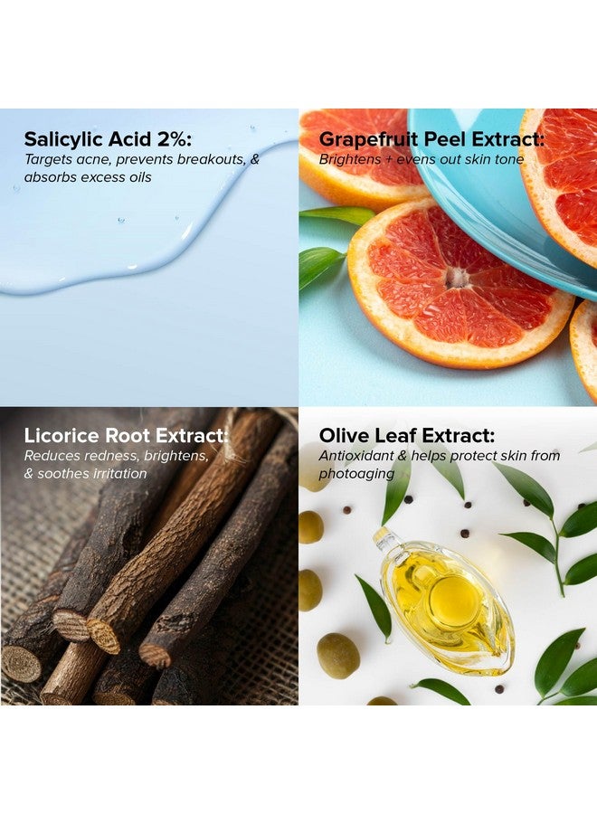 درمتلجي منظف DRMTLGY لحب الشباب - منظف وغسول للوجه خالٍ من الزيوت بحمض الساليسيليك للبشرة المعرضة لحب الشباب - Image 3