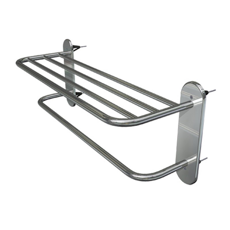 WingIts WMRBS24 Master Towel Rack 24 inch Polished Stainless Steel