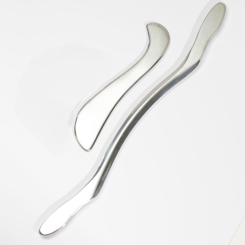 NCCYOOT Gua sha Tool gua sha Stainless Steel iastm Tool Gussha Massage Tool Muscle Scraping Tool for Soft Tissue Therapy and Reduce ArmsBack Legs Neck Muscle PainHS