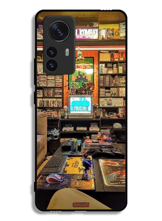 Tolwak Xiaomi 12 Pro Protective Case Cover Gamer Zone - Image 2