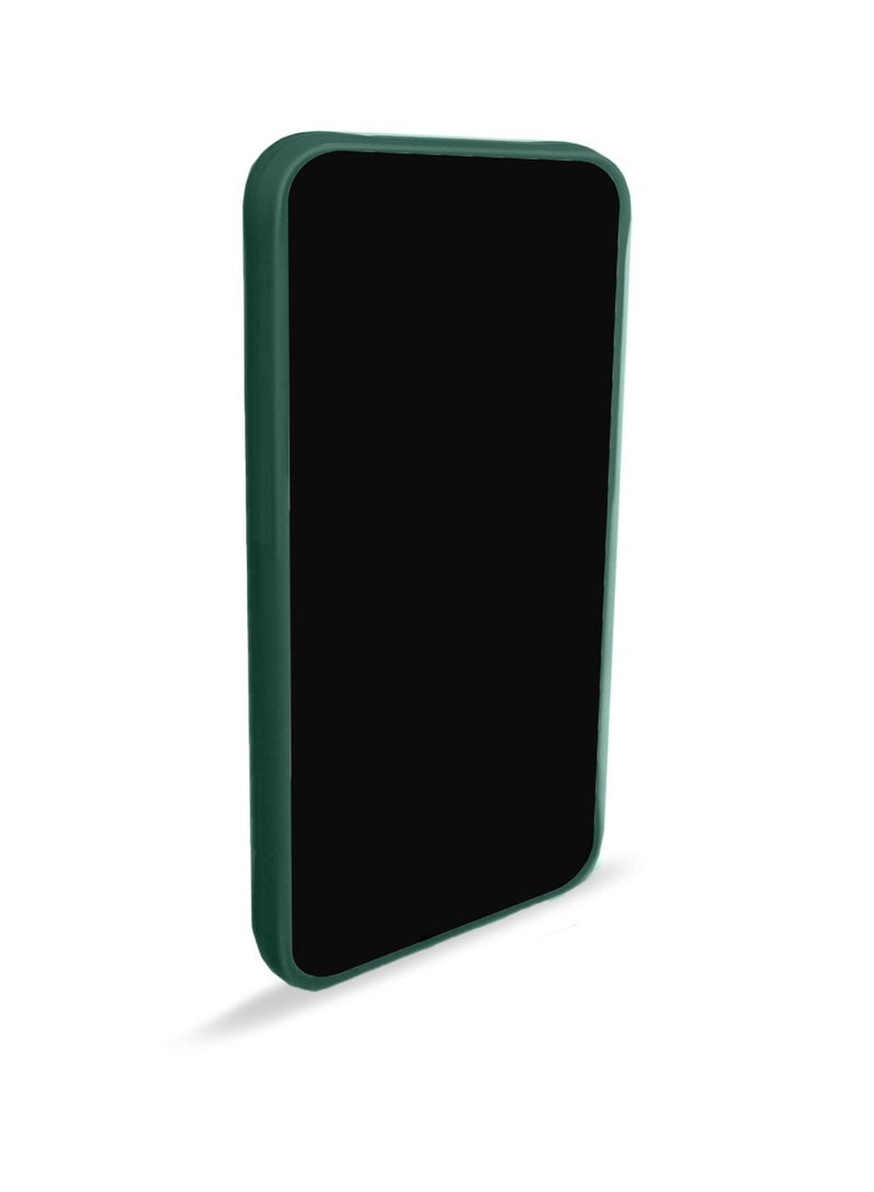 CHAPPELINE Soft Silicone Fabric Texture Case Cover For Samsung Galaxy A05 4G 2023 Dark Green - Image 3